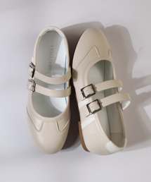 LibertyDoll（リバティードール）の「メリージェーン ダブルライン フラットシューズ バレエスニーカー（バレエシューズ）」