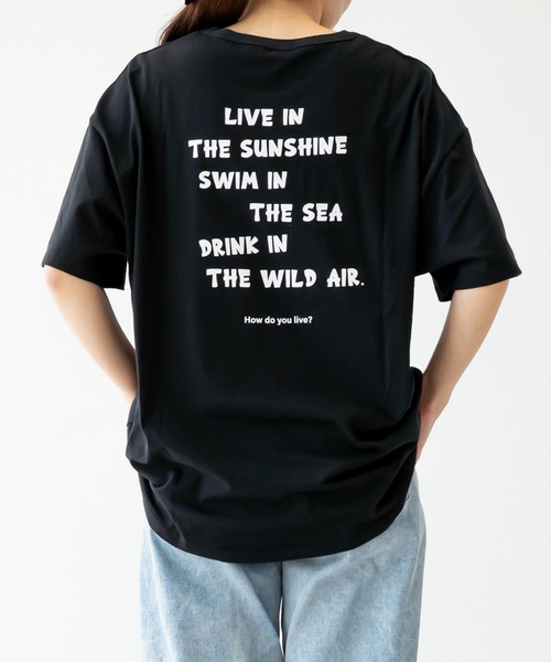 FOV（フォブ）の「FOV/フォブ HOW DO YOU Tシャツ（Tシャツ/カットソー・レディース・ホワイト/ブラック/グレイッシュベージュ・F）」の4枚目の写真