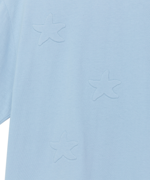 THECOLDESTMOMENT(ザコールデストモーメント)の「TCM bubble star T (sky blue)(Tシャツ/カットソー・レディース・その他・SMALL/MEDIUM/LARGE)」の10枚目の写真