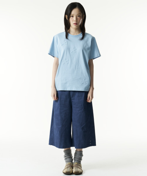THECOLDESTMOMENT(ザコールデストモーメント)の「TCM bubble star T (sky blue)(Tシャツ/カットソー・レディース・その他・SMALL/MEDIUM/LARGE)」の11枚目の写真