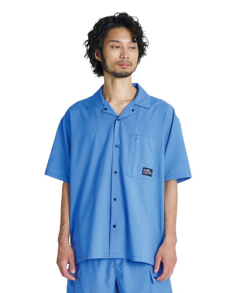 REEF(リーフ)の「REEF メンズ 26SM BAJA DRYSHIRTS 半袖シャツ 【2026年夏モデル】/リーフ速乾UVカット接触冷感シャツ(シャツ/ブラウス・メンズ・ブルー系その他/チャコールグレー・SMALL/MEDIUM/X-LARGE/LARGE)」の7枚目の写真
