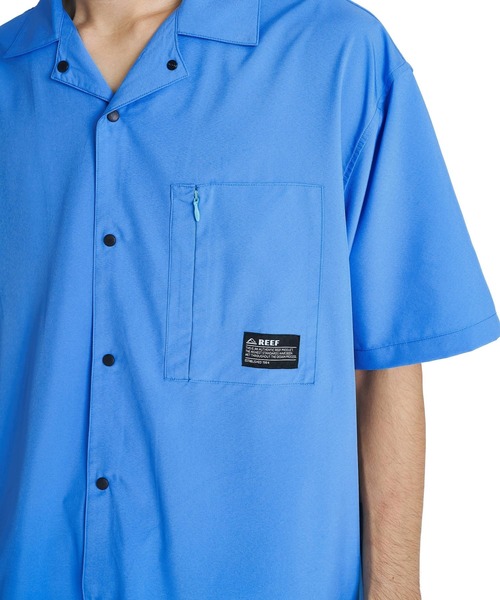 REEF(リーフ)の「REEF メンズ 26SM BAJA DRYSHIRTS 半袖シャツ 【2026年夏モデル】/リーフ速乾UVカット接触冷感シャツ(シャツ/ブラウス・メンズ・ブルー系その他/チャコールグレー・SMALL/MEDIUM/X-LARGE/LARGE)」の9枚目の写真