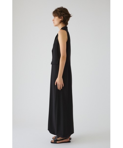 RIM.ARK(リムアーク)の「Halter neck tailored dress ホルターネック テーラード ドレス(ドレス・レディース・ブラック/ライトベージュ・38/36)」の10枚目の写真