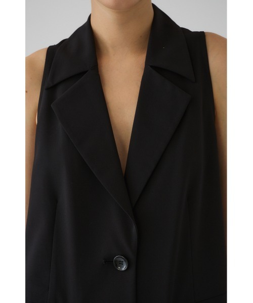 RIM.ARK(リムアーク)の「Halter neck tailored dress ホルターネック テーラード ドレス(ドレス・レディース・ブラック/ライトベージュ・38/36)」の13枚目の写真