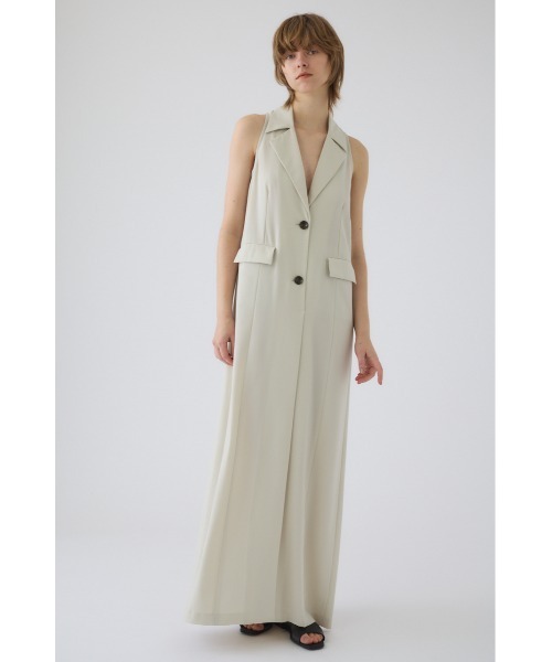 Halter neck tailored dress ホルターネック テーラード ドレス