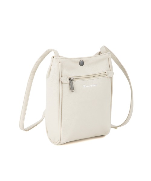 Champion（チャンピオン）の「チャンピオン ショルダーバッグ 5W30 2L 65281（ショルダーバッグ・メンズ・ベージュ/ブラック/グレー・FREE）」の3枚目の写真