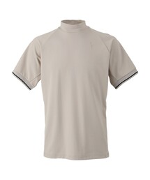 ESSENTIAL】半袖モックネックシャツ/UV・吸水速乾（Tシャツ/カットソー