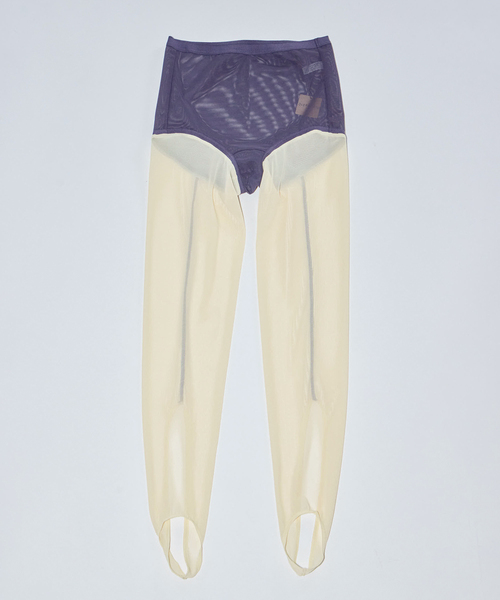 OVERNEATH NET LEGGINGS073：レギンス（レギンス/スパッツ