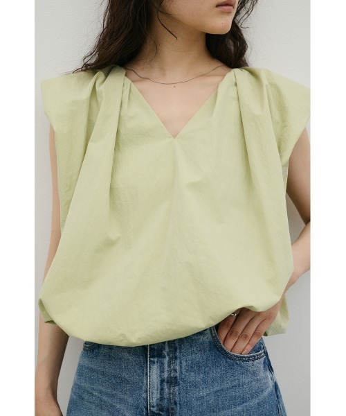 STYLEMIXER(スタイルミキサー)の「2WAYバルーントップ(Tシャツ/カットソー・レディース・ミント/ブラック/ホワイト・FREE)」の3枚目の写真