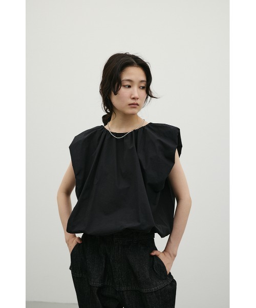 STYLEMIXER(スタイルミキサー)の「2WAYバルーントップ(Tシャツ/カットソー・レディース・ミント/ブラック/ホワイト・FREE)」の21枚目の写真