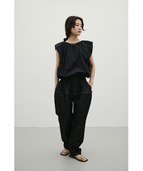 STYLEMIXER(スタイルミキサー)の「2WAYバルーントップ(Tシャツ/カットソー・レディース・ミント/ブラック/ホワイト・FREE)」の20枚目の写真