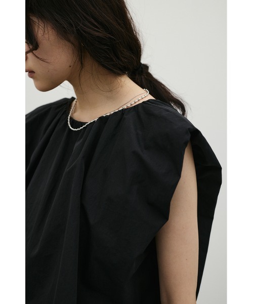 STYLEMIXER(スタイルミキサー)の「2WAYバルーントップ(Tシャツ/カットソー・レディース・ミント/ブラック/ホワイト・FREE)」の15枚目の写真