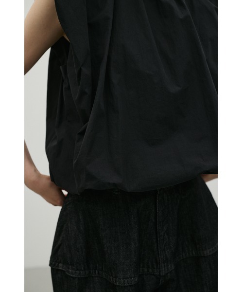 STYLEMIXER(スタイルミキサー)の「2WAYバルーントップ(Tシャツ/カットソー・レディース・ミント/ブラック/ホワイト・FREE)」の13枚目の写真