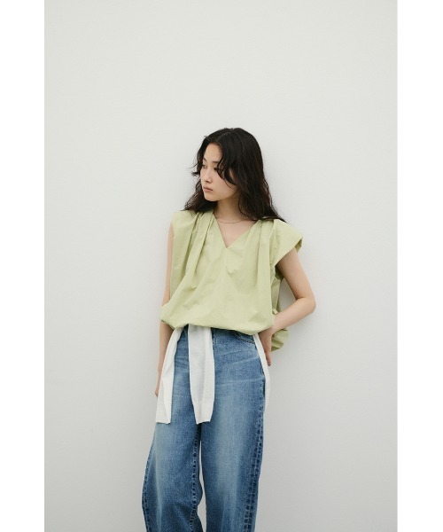 STYLEMIXER(スタイルミキサー)の「2WAYバルーントップ(Tシャツ/カットソー・レディース・ミント/ブラック/ホワイト・FREE)」の11枚目の写真