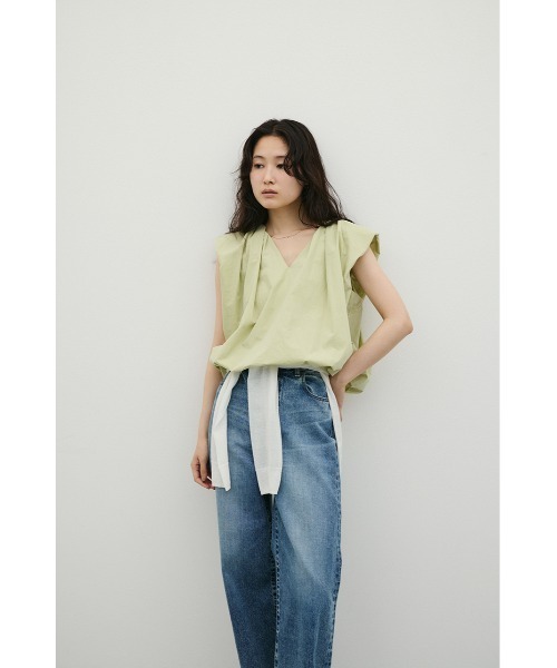 STYLEMIXER(スタイルミキサー)の「2WAYバルーントップ(Tシャツ/カットソー・レディース・ミント/ブラック/ホワイト・FREE)」の9枚目の写真