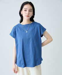 前後２ＷＡＹ異素材コンビカットソー