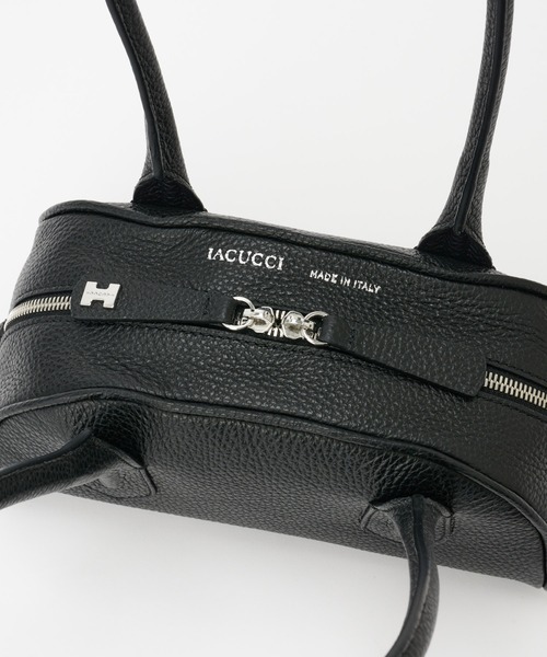 IACUCCI(イアクッチ)の「リエーヴェ XS CERVO(ボストンバッグ・レディース・アイボリー/ブラック・FREE)」の7枚目の写真