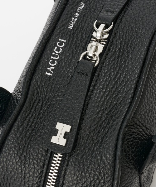 IACUCCI(イアクッチ)の「リエーヴェ XS CERVO(ボストンバッグ・レディース・アイボリー/ブラック・FREE)」の6枚目の写真