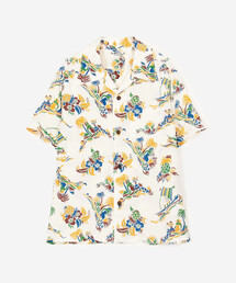SUN SURF | 半袖ハワイアンシャツ "ISLAND TRIP" WOMEN