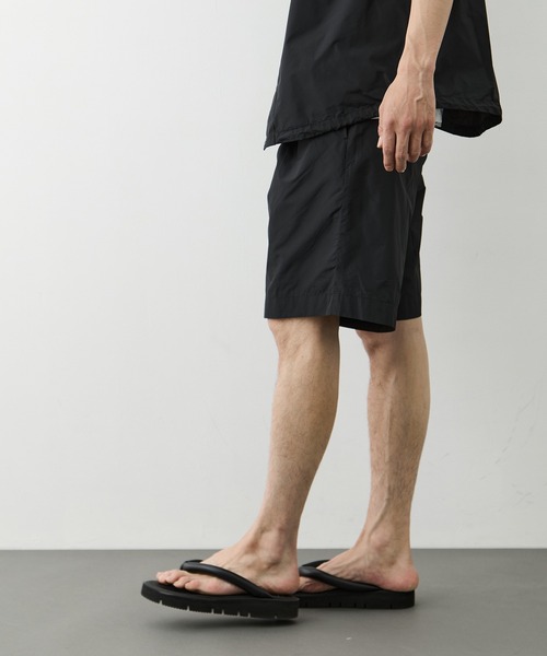 marka(マーカ)の「【MARKAWARE/marka/マーカ】WIDE SHORTS(その他パンツ・メンズ・ブラック/ダークグレー・1/2)」の4枚目の写真