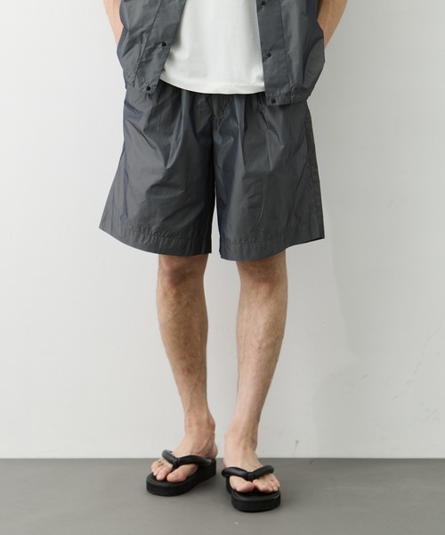 marka(マーカ)の「【MARKAWARE/marka/マーカ】WIDE SHORTS(その他パンツ・メンズ・ブラック/ダークグレー・1/2)」の10枚目の写真