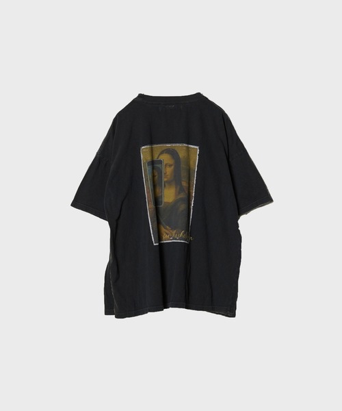 REMI RELIEF（レミレリーフ）の「REMI RELIEF/ HARD SP加工20/-天竺BIGサイズT(Self shot M) / RN30389156 秋服 冬服（Tシャツ/カットソー・メンズ・ブラック/オフホワイト・XL/L）」の11枚目の写真
