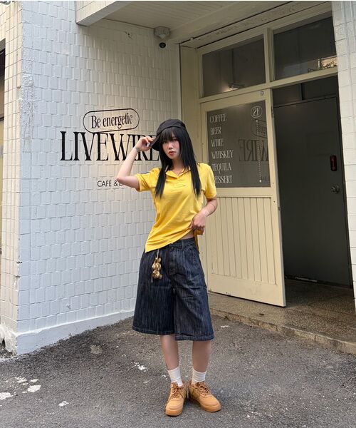 RANDOMOFF(ランダムオフ)の「BTB : BERMUDA DENIM SHORTS(その他パンツ・レディース・ネイビー・SMALL/MEDIUM/LARGE/X-LARGE)」の5枚目の写真