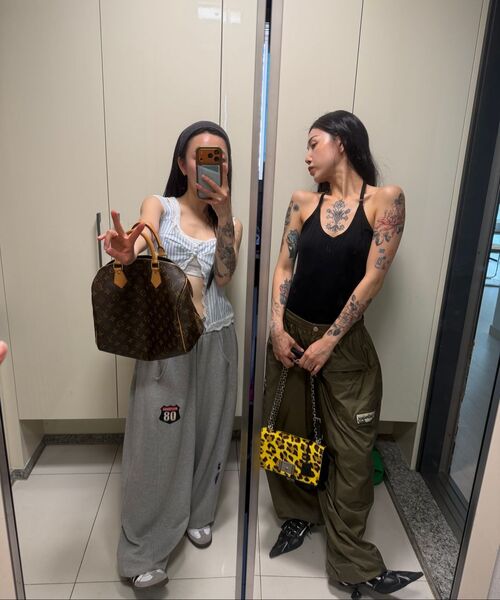 THE MYSTERIOUS HOTEL（ザミステリアスホテル）の「PATCH PARACHUTE PT [KHAKI]（その他パンツ・レディース・その他・FREE）」の9枚目の写真