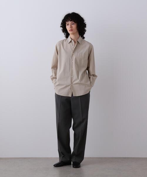 YLEVE(イレーヴ)の「YLEVE / VINTAGE PIGMENTDYE WOOL TROUSERS(その他パンツ・レディース・グレー/ベージュ・1/2/0)」の4枚目の写真