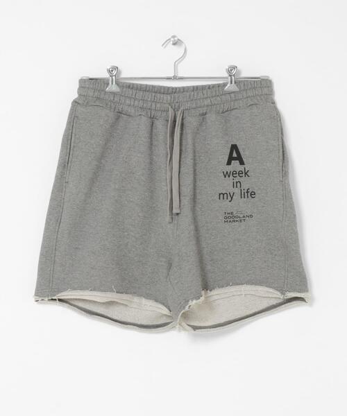 THE GOODLAND MARKET（ザグッドランドマーケット）の「ザ グッドランド マーケット　A WEEK SHORT SWEATPANTS（その他パンツ・メンズ・グレー・X-LARGE/LARGE/MEDIUM/SMALL）」の2枚目の写真