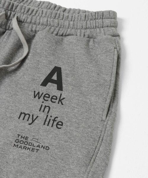 THE GOODLAND MARKET（ザグッドランドマーケット）の「ザ グッドランド マーケット　A WEEK SHORT SWEATPANTS（その他パンツ・メンズ・グレー・X-LARGE/LARGE/MEDIUM/SMALL）」の4枚目の写真