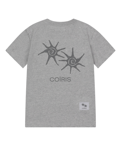 COIRIS(コイリス)の「コイリスバックロゴ半袖Tシャツ(4色)(Tシャツ/カットソー・レディース・ライトグレー/ホワイト/ネイビー/ブラック・FREE)」の11枚目の写真
