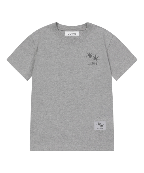 COIRIS(コイリス)の「コイリスバックロゴ半袖Tシャツ(4色)(Tシャツ/カットソー・レディース・ライトグレー/ホワイト/ネイビー/ブラック・FREE)」の12枚目の写真