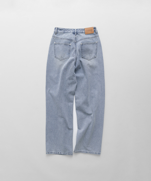 haag（ヘイグ）の「a destroyed denim (light blue)（デニムパンツ・レディース・その他・SMALL/MEDIUM）」の14枚目の写真