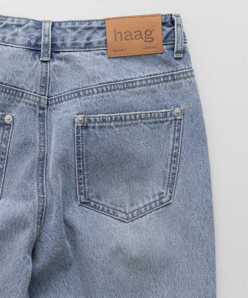 haag（ヘイグ）の「a destroyed denim (light blue)（デニムパンツ・レディース・その他・SMALL/MEDIUM）」の18枚目の写真