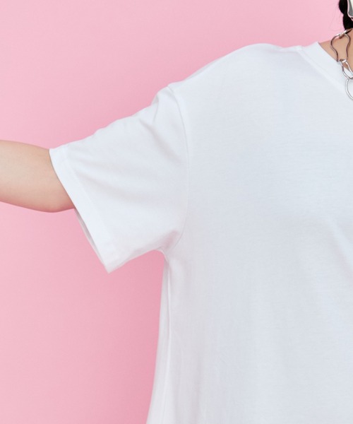manana suerte(マニャーナスエルテ)の「チュール切替Tシャツ(Tシャツ/カットソー・レディース・ホワイト/ブラック・FREE)」の22枚目の写真