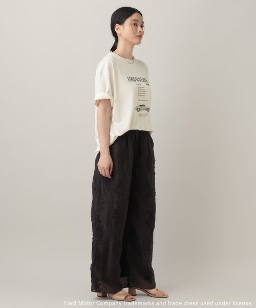 A part by（アパートバイ）の「FORD_S/STEE（Tシャツ/カットソー・レディース・チャコールグレー/オフホワイト・FREE）」の13枚目の写真
