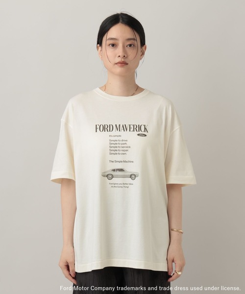 A part by（アパートバイ）の「FORD_S/STEE（Tシャツ/カットソー・レディース・チャコールグレー/オフホワイト・FREE）」の15枚目の写真