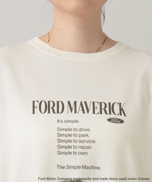 A part by（アパートバイ）の「FORD_S/STEE（Tシャツ/カットソー・レディース・チャコールグレー/オフホワイト・FREE）」の18枚目の写真