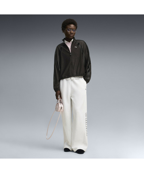 PUMA(プーマ)の「PUMA プーマ ウィメンズ レースパック リラックス ライトウェイト トラック(ジャージ・レディース・Off White/ブラック×レッド・LARGE/X-SMALL/SMALL/MEDIUM)」の4枚目の写真