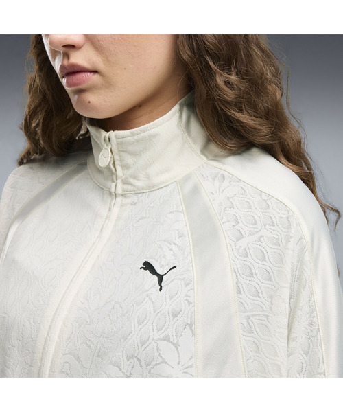 PUMA(プーマ)の「PUMA プーマ ウィメンズ レースパック リラックス ライトウェイト トラック(ジャージ・レディース・Off White/ブラック×レッド・LARGE/X-SMALL/SMALL/MEDIUM)」の8枚目の写真