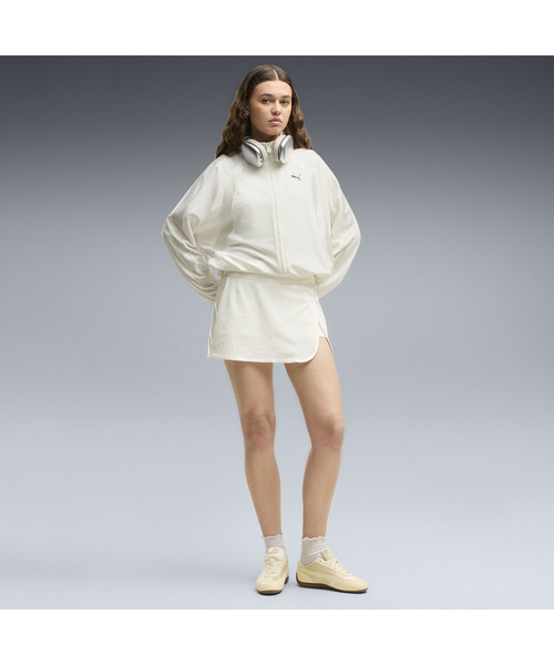 PUMA(プーマ)の「PUMA プーマ ウィメンズ レースパック リラックス ライトウェイト トラック(ジャージ・レディース・Off White/ブラック×レッド・LARGE/X-SMALL/SMALL/MEDIUM)」の9枚目の写真