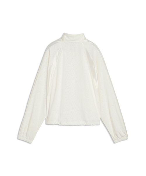 PUMA(プーマ)の「PUMA プーマ ウィメンズ レースパック リラックス ライトウェイト トラック(ジャージ・レディース・Off White/ブラック×レッド・LARGE/X-SMALL/SMALL/MEDIUM)」の12枚目の写真