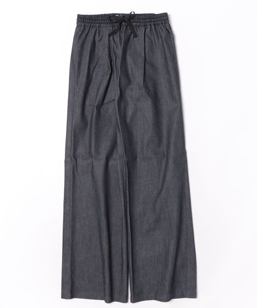 Marilyn Moon(マリリンムーン)の「denim drawstring pants(その他パンツ・レディース・インディゴブルー/ライトブルー・FREE)」の1枚目の写真