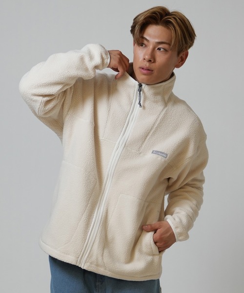 Columbia（コロンビア）の「columbia/コロンビア ワンポイント ジャケット PG2055（その他アウター・メンズ・ブラック/グリーン/オフホワイト・M/L/XL）」の2枚目の写真