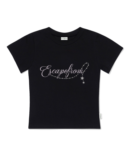 ESCAPEFROM(エスケープフロム)の「トワイライトプリントスリムフィット半袖Tシャツブラック(Tシャツ/カットソー・レディース・その他・LARGE/MEDIUM)」の5枚目の写真