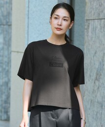 クロップド ロゴTEE(レタードプリント)