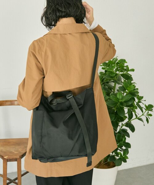 ear PAPILLONNER(イアパピヨネ)の「SNS総再生数350万越え!《A4サイズ対応》アジャスタートートバッグ(トートバッグ・レディース・ブラック/グレー・FREE)」の16枚目の写真