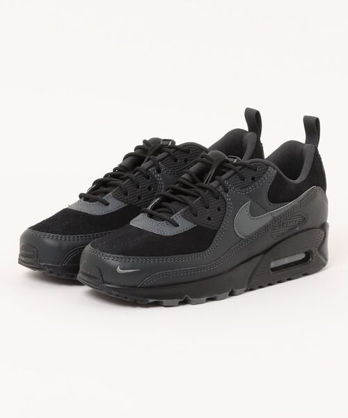 NIKE(ナイキ)の「NIKE ナイキ AIRMAX 90 エア マックス 90 MIV4695 001BLACK/IRNGRY(スニーカー・メンズ・ブラック・24.5cm/25.5cm/26.5cm/27.5cm/28.5cm/24.0cm/25.0cm/26.0cm/27.0cm/28.0cm/29.0cm)」の1枚目の写真