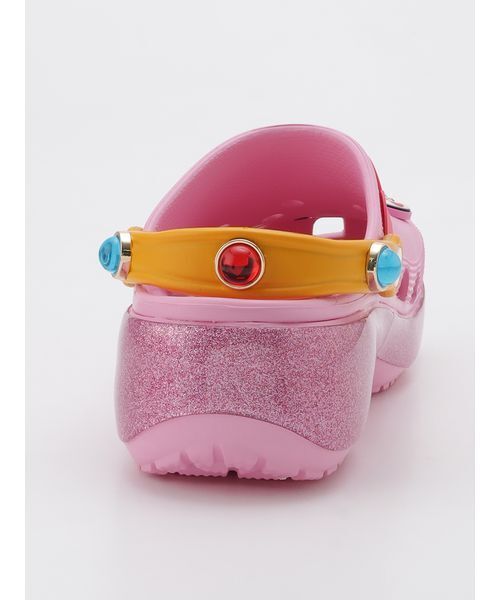 crocs（クロックス）の「【CROCS】212137-90H PRINCESS PEACH CLS PLTFRM CLG（サンダル・レディース・マルチ・23/24/25）」の4枚目の写真